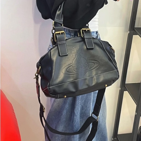 Vivienne Westwood Handbags - Vivienne Westwood Black Vegan Leather Handbag shoulder bag